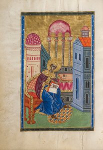 Salomón escribiendo de Malnazar  – illuminator